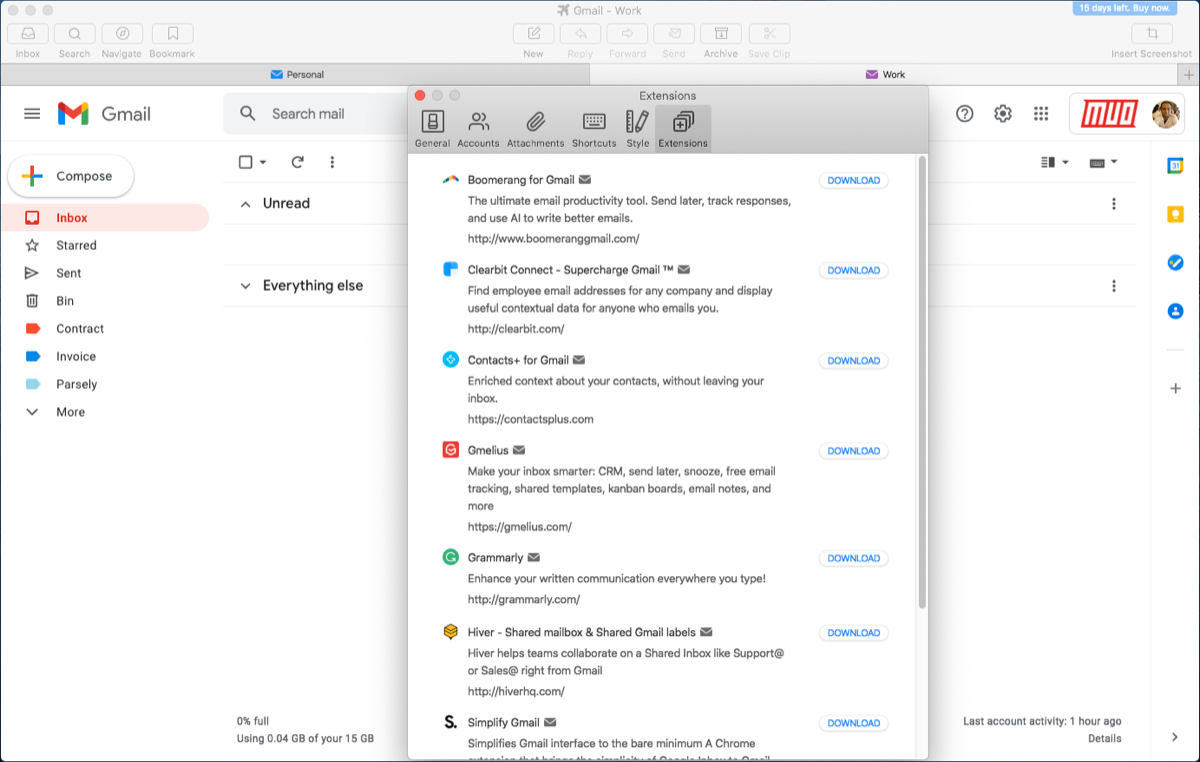 inbox by gmail app for mac